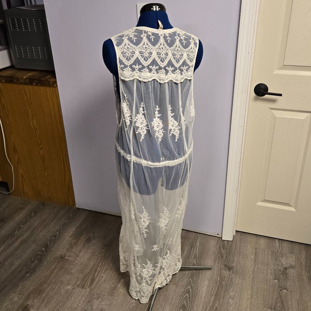 Spell & the Gypsy Collective Ophelia Lace Duster, S, EUC - Picture 4 of 7